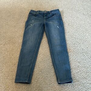 White House Black Market ankle jeans size 6
